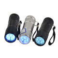 Hot Sell 9 LED Black Light Flashlight Urine Detector